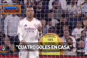 好胜心！姆巴佩赛中愤怒，举起4根手指怒吼：在主场丢了4个球！